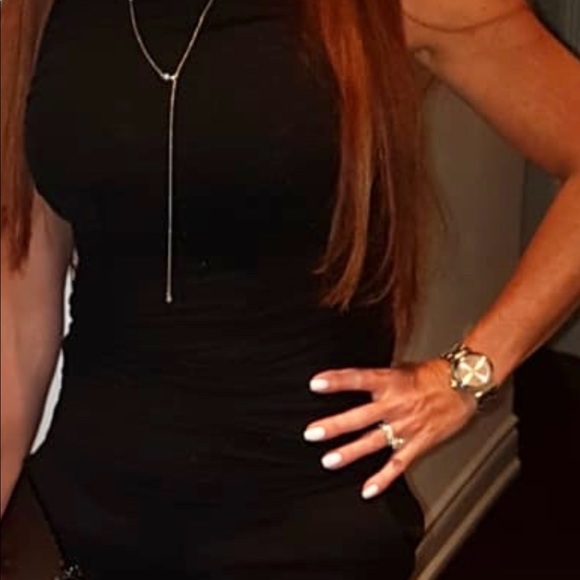 Marciano black with a shine sleeveless top - Picture 2 of 4